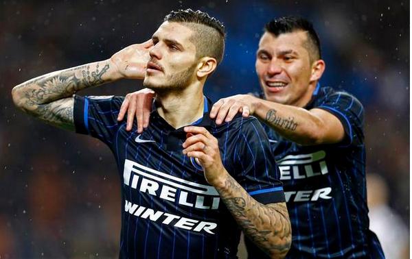  国米锋霸劳塔罗双响，打破意甲连续进球纪录  